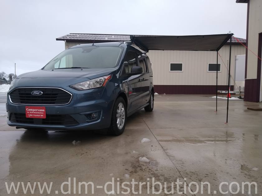 2021 Mini-T Campervan, Awning, Solar,  Powerful Camper Van can run microwave, tv, hair dryer and more off grid